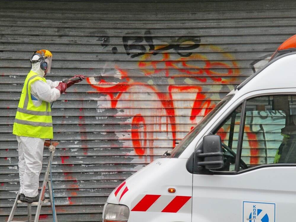 Graffiti laten verwijderen?